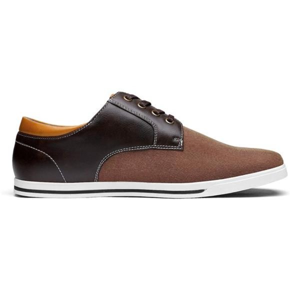 Men\'s Rivera Oxfords Shoes Sneakers (Dark Brown) (Brand New) main image 6